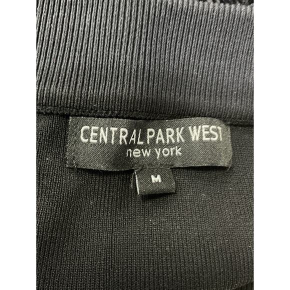 Central Park West 'Sylvie Marabou' Bandeau Black Blouse / Top Size M - Picture 4 of 5